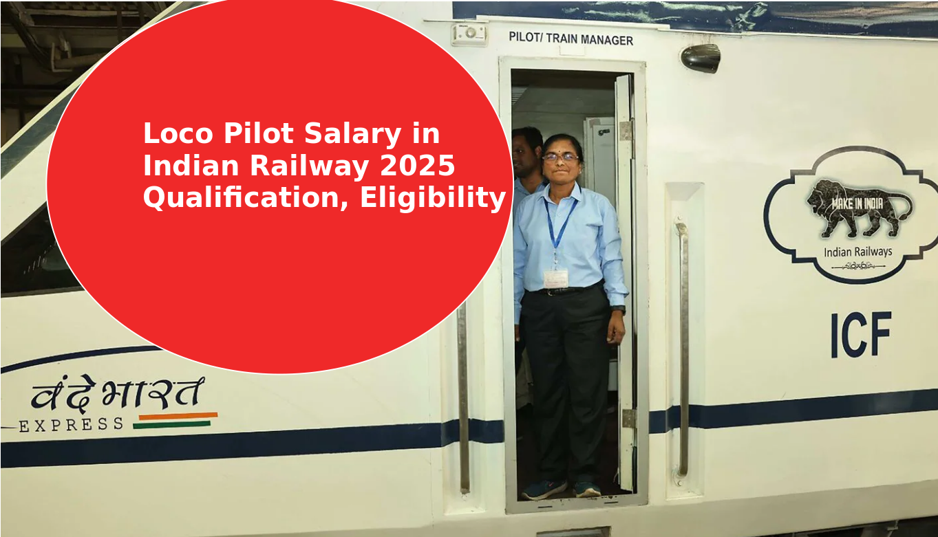 Loco Pilot Salary in Indian Railway 2025 Age, Qualification, Vacancy