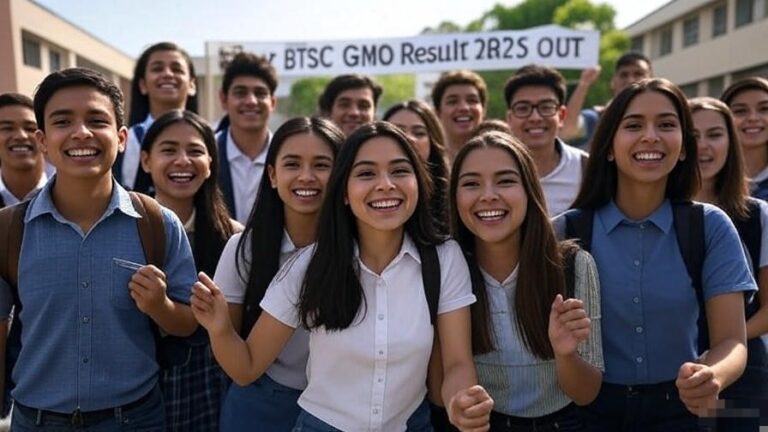 Bihar BTSC GMO Result 2025 OUT