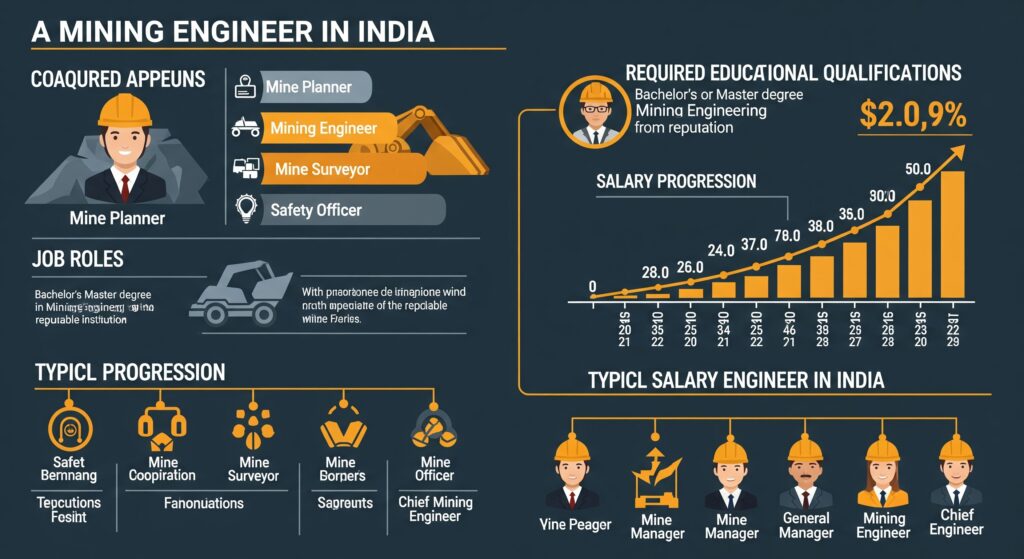 Career in Mining Engineering in India, Salary, Post