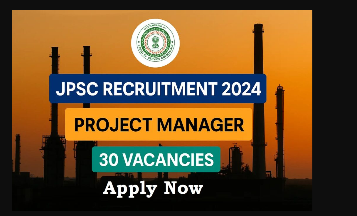 JPSC Jharkhand Project Manager Recruitment 2025