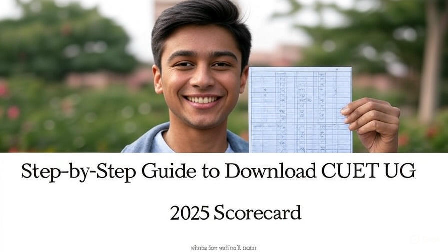 CUET 2025 Result Download Steps