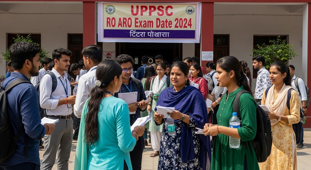RO ARO Exam Date 2024 UPPSC 