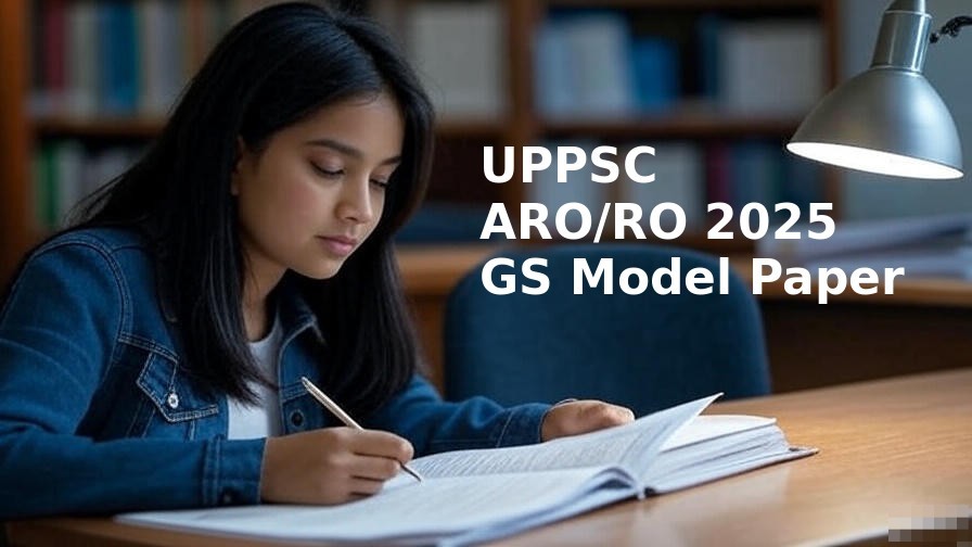 UPPSC ARO-RO 2025 GS Model Paper - (140 Questions)
